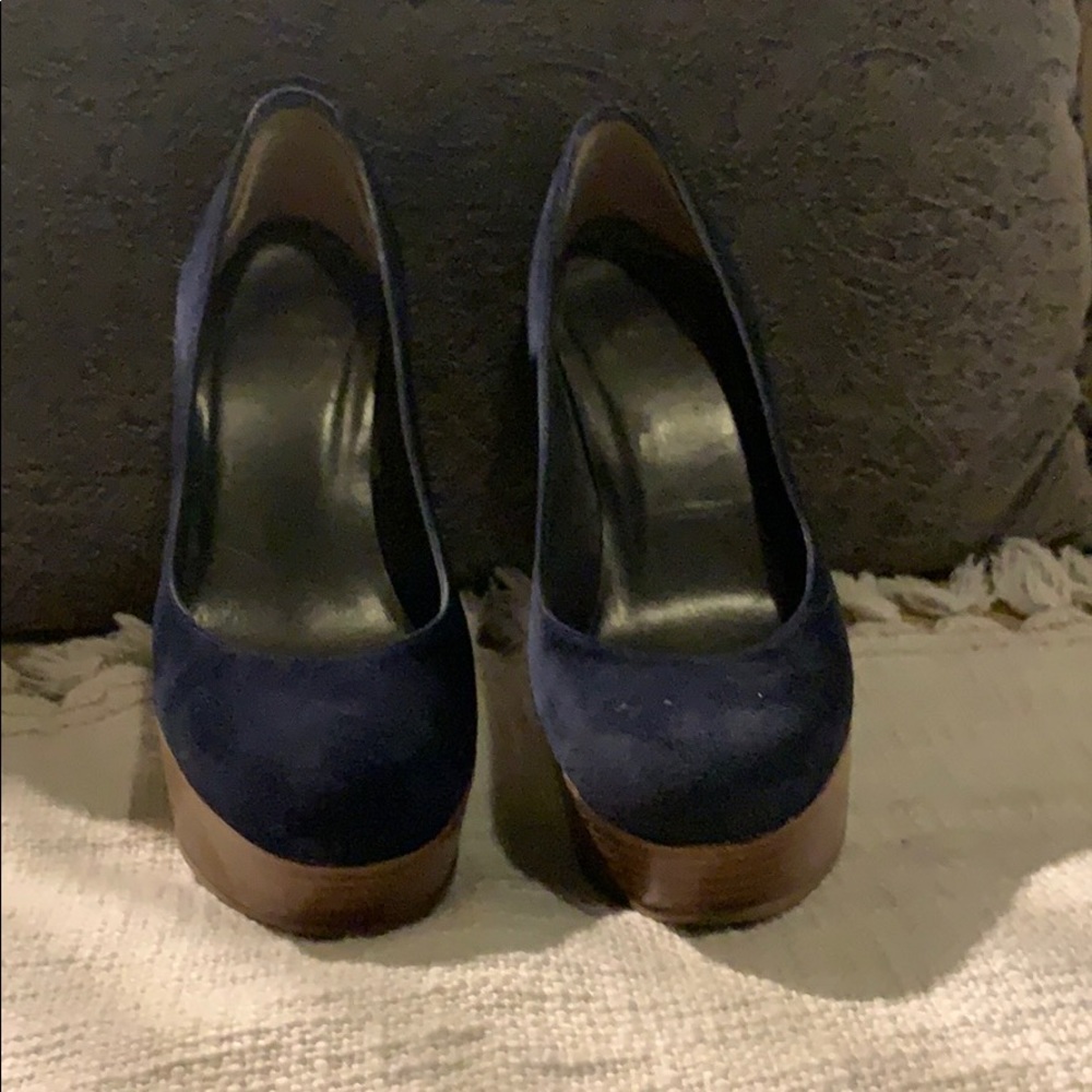 Blue Stuart weitzman Heels